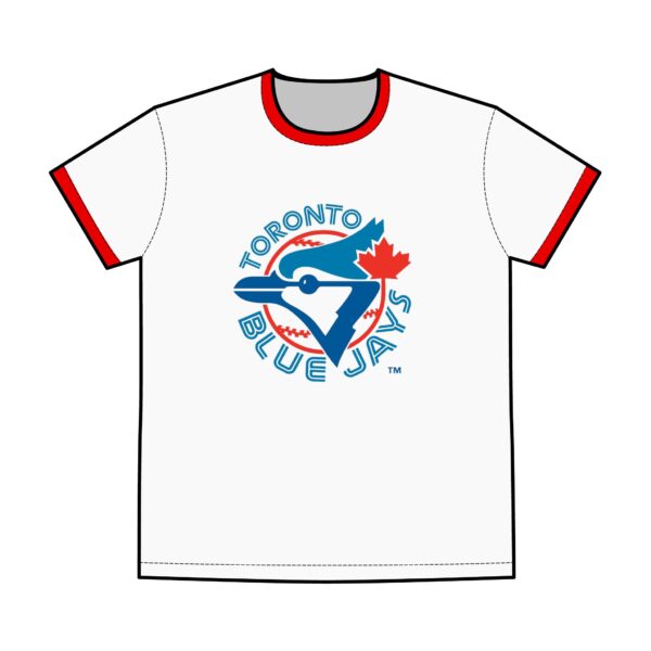 Toronto Blue Jays Men's Staple Ringer Tee - Image 3