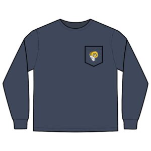 Los Angeles Rams Vintage Unisex Long Sleeve Pocket T-Shirt