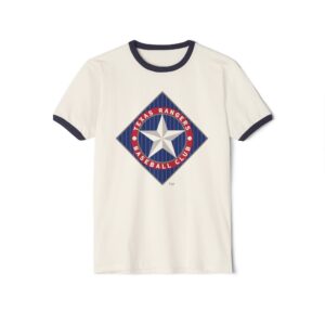 Texas Rangers Unisex Cotton Ringer T-Shirt