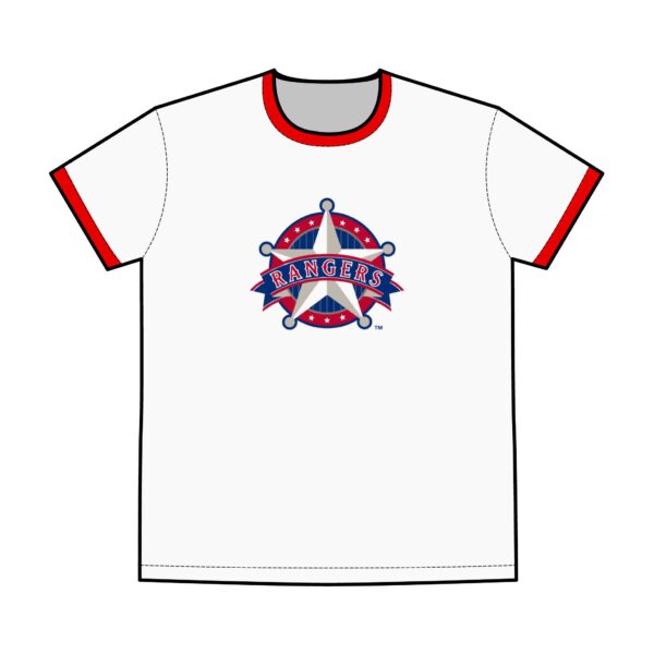 Texas Rangers Men's Staple Ringer Tee - Image 3