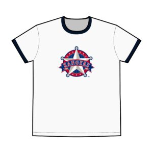 Texas Rangers Men's Staple Ringer Tee