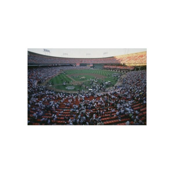 San Francisco Giants Earthquake at Candlestick Park Fine Art Posters