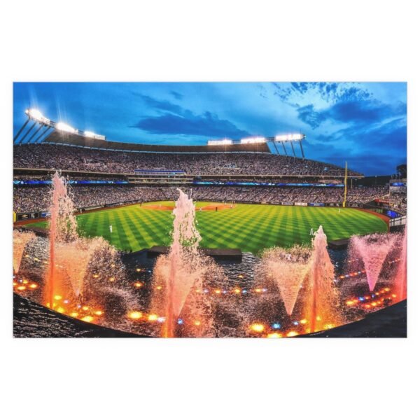 Kansas City Royals Kauffman Stadium Indoor and Outdoor Silk Posters - Image 2