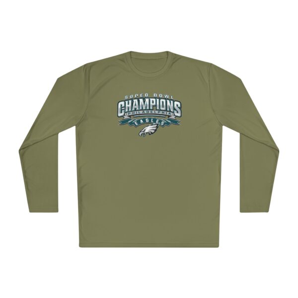 Philadelphia Eagles Super Bowl LIX Champions Unisex Lightweight Long Sleeve Tee - Image 17