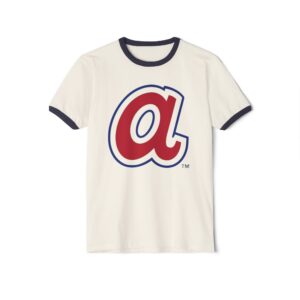 Atlanta Braves Unisex Cotton Ringer T-Shirt