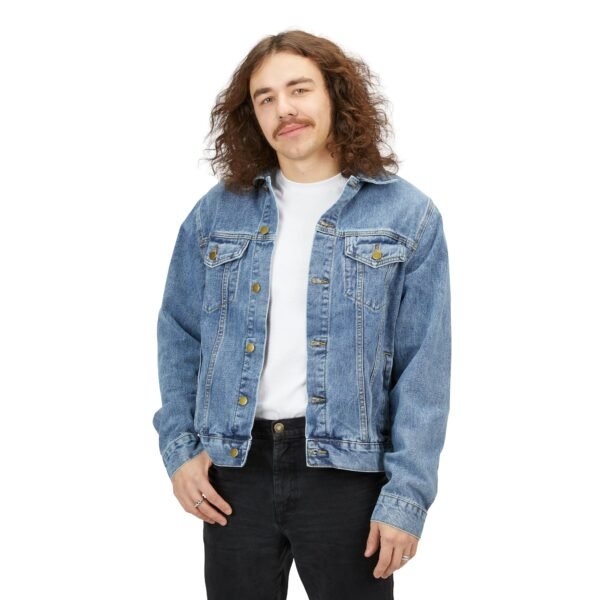 2025 Super Bowl LIX Men's Denim Jacket - Image 3