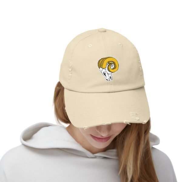 Los Angeles Rams Vintage Unisex Distressed Cap - Image 12