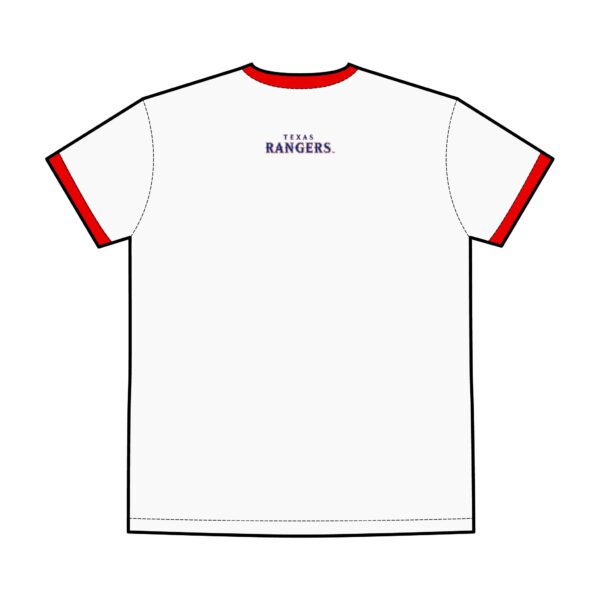 Texas Rangers Men's Staple Ringer Tee - Image 4