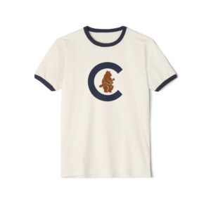 Chicago Cubs Unisex Cotton Ringer T-Shirt