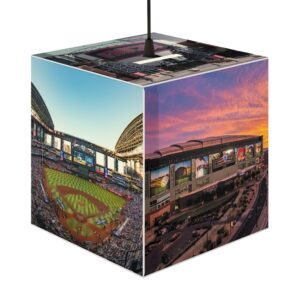 Arizona Diamondbacks Chase Field Light Cube Lamp