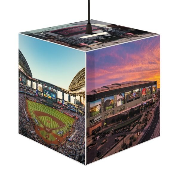 Arizona Diamondbacks Chase Field Light Cube Lamp