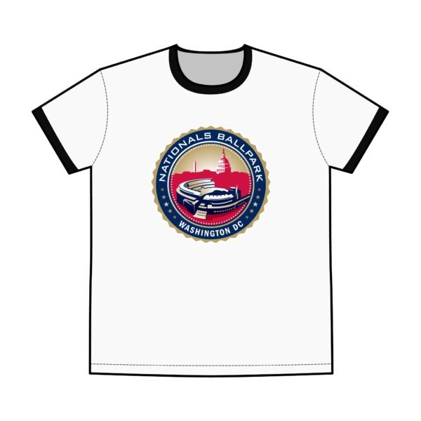 Washington Nationals Ballpark Men's Staple Ringer Tee - Image 3
