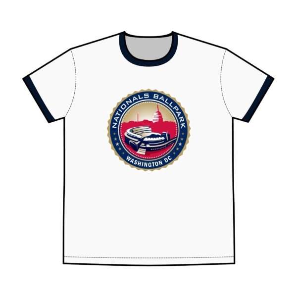 Washington Nationals Ballpark Men's Staple Ringer Tee - Image 5