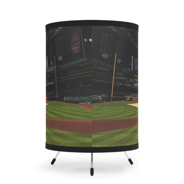 Arizona Diamondbacks Chase Field Tripod Lamp with High-Res Printed Shade, USCA plug - Image 3