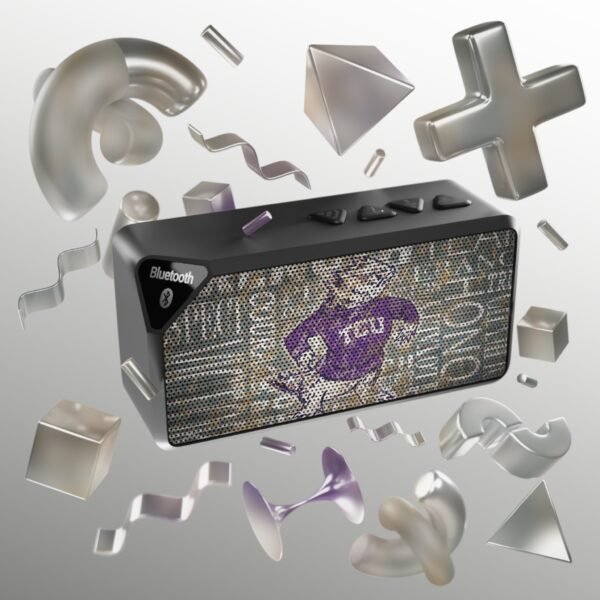 TCU Horned Frogs Jabba Bluetooth Speaker - Image 4