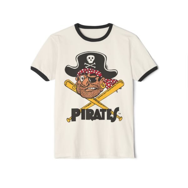 Pittsburgh Pirates Unisex Cotton Ringer T-Shirt - Image 9