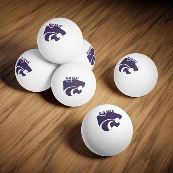 Kansas State Wildcats Ping Pong Balls, 6 pcs - Image 8