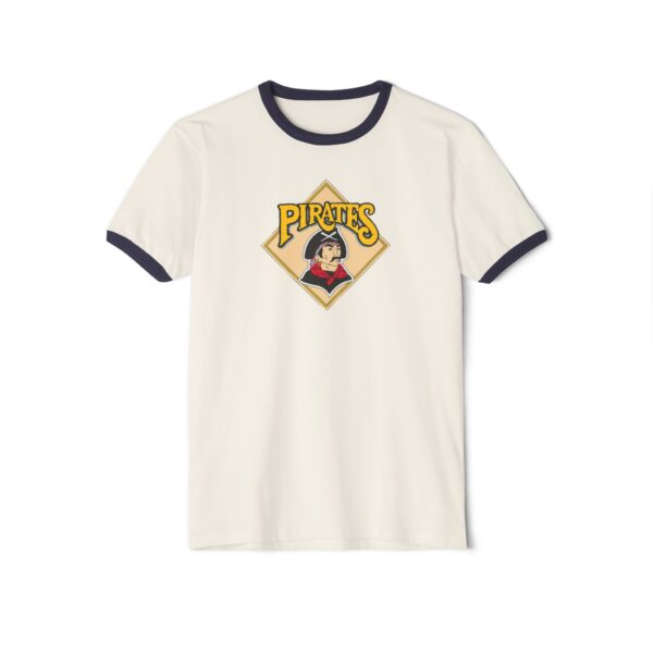 Pittsburgh Pirates Unisex Cotton Ringer T-Shirt - Image 5