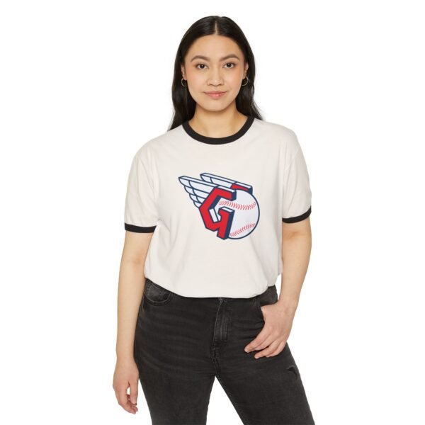 Cleveland Guardians Unisex Cotton Ringer T-Shirt - Image 7