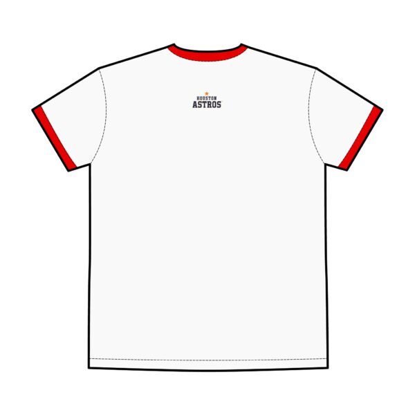 Houston Astros Men's Staple Ringer Tee - Image 4