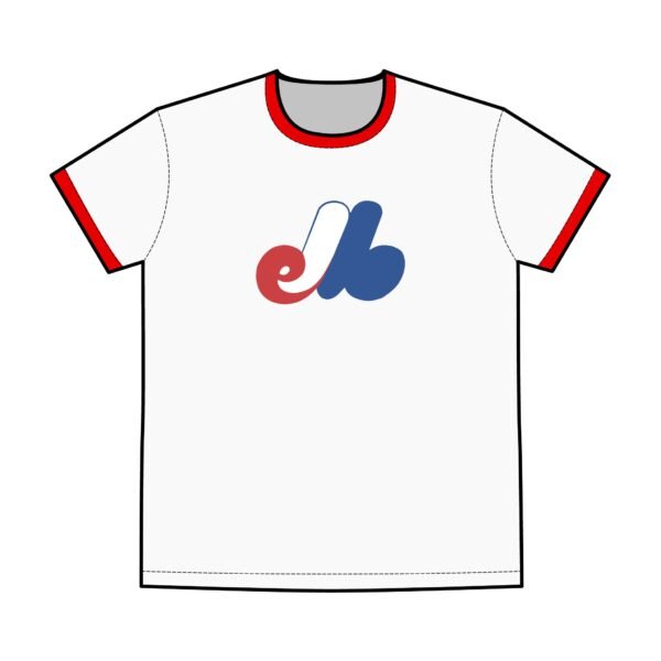 Montreal Expos Men's Staple Ringer Tee - Image 3