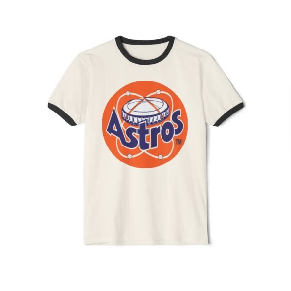 Houston Astros Unisex Cotton Ringer T-Shirt - Image 5