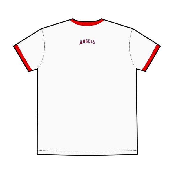Los Angeles Angels Men's Staple Ringer Tee - Image 4