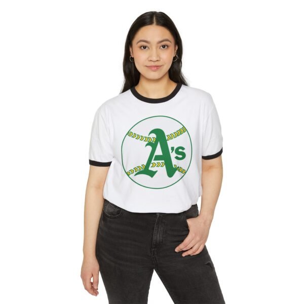 Athletics Unisex Cotton Ringer T-Shirt - Image 7