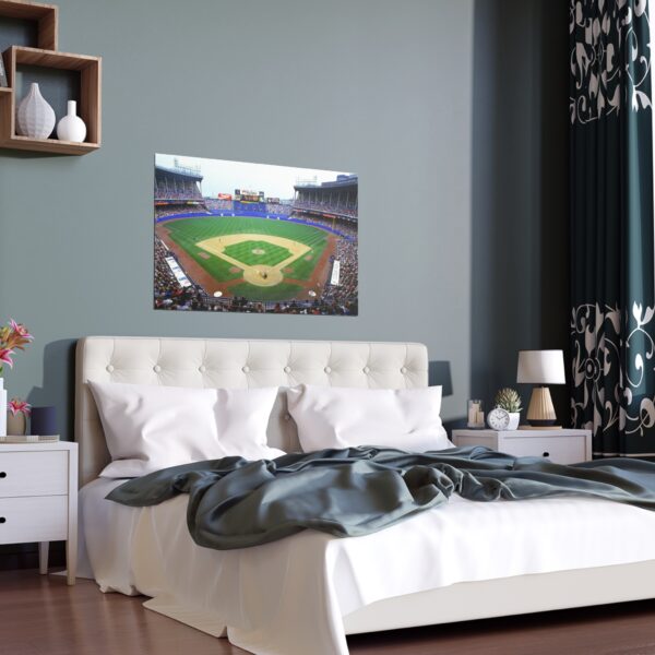 Cleveland Stadium Indoor and Outdoor Silk Posters
