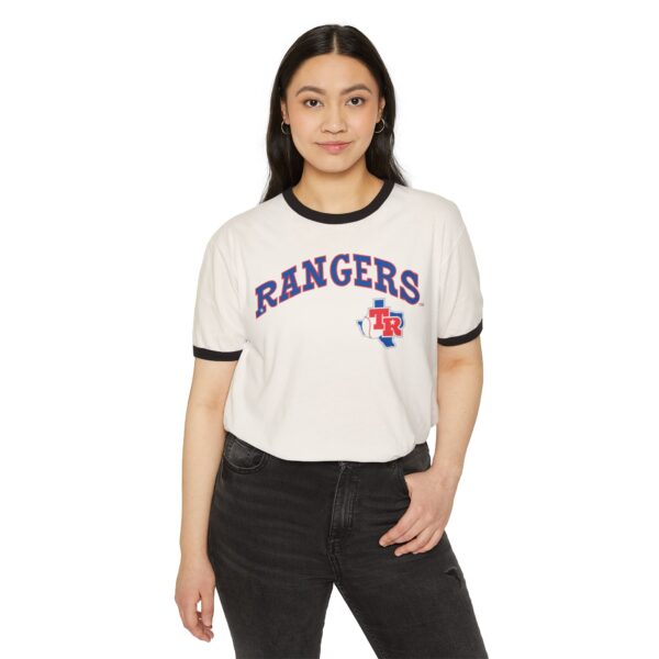 Texas Rangers Unisex Cotton Ringer T-Shirt - Image 7