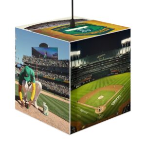Athletics Oakland Coliseum Light Cube Lamp
