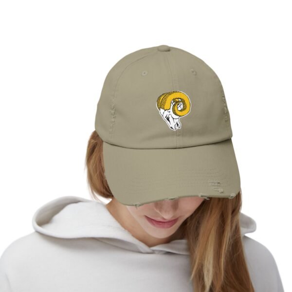 Los Angeles Rams Vintage Unisex Distressed Cap - Image 20