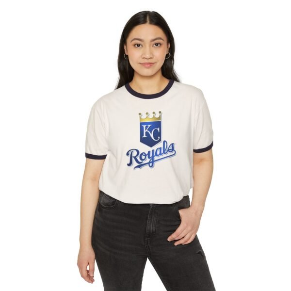 Kansas City Royals Unisex Cotton Ringer T-Shirt - Image 3