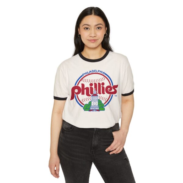 Philadelphia Phillies Unisex Cotton Ringer T-Shirt - Image 11