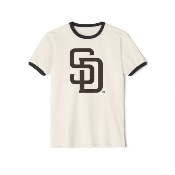 San Diego Padres Unisex Cotton Ringer T-Shirt - Image 5