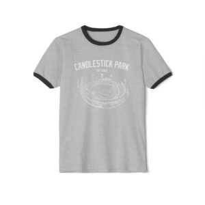 San Francisco Giants Candlestick Park Unisex Cotton Ringer T-Shirt