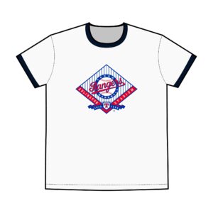 Texas Rangers Men's Staple Ringer Tee