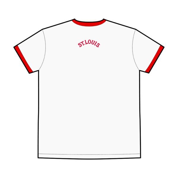 St. Louis Cardinals Men's Staple Ringer Tee - Image 4