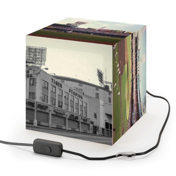 Detroit Tigers Detroit Stadium Light Cube Lamp - Image 4