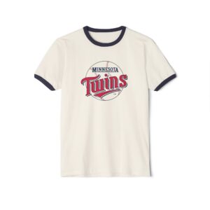 Minnesota Twins Unisex Cotton Ringer T-Shirt