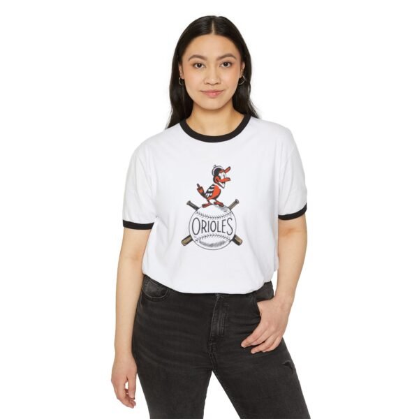Baltimore Orioles Unisex Cotton Ringer T-Shirt - Image 11