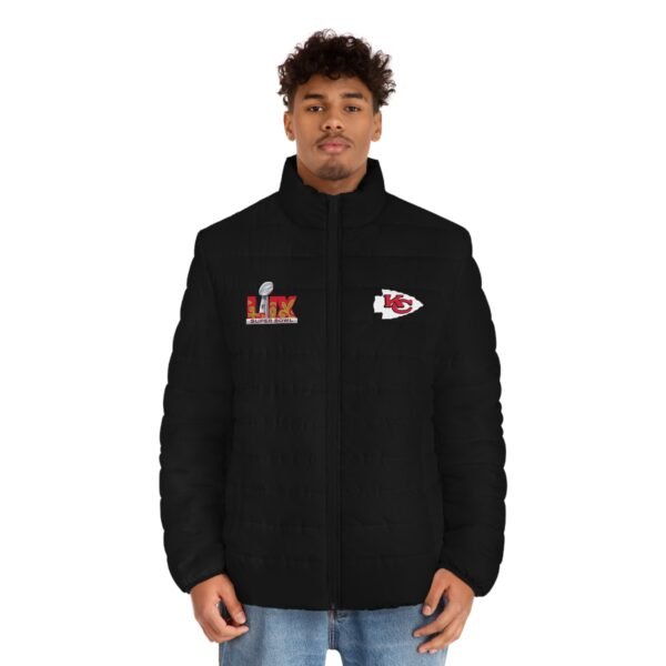 Kansas City Chiefs 2025 Super Bowl LIX Men's Puffer Jacket - Image 3