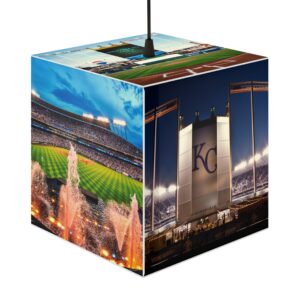 Kansas City Royals Kauffman Stadium Light Cube Lamp
