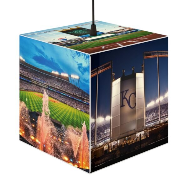 Kansas City Royals Kauffman Stadium Light Cube Lamp