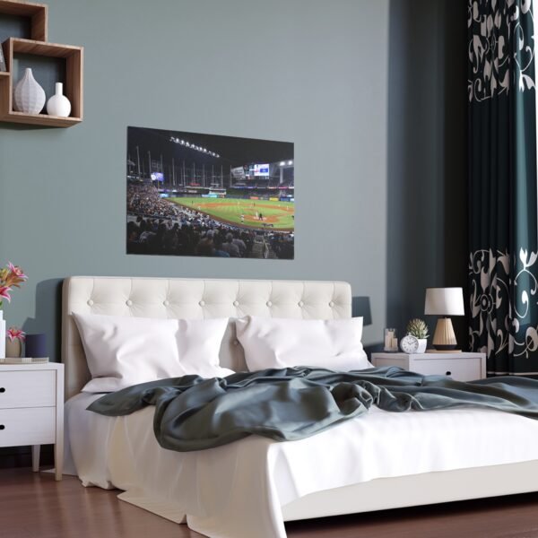 Miami Marlins loanDepot park Indoor and Outdoor Silk Posters