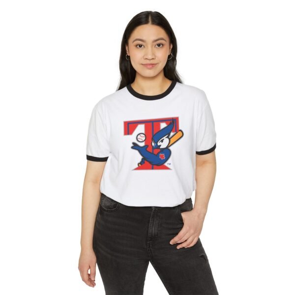 Toronto Blue Jays Unisex Cotton Ringer T-Shirt - Image 11