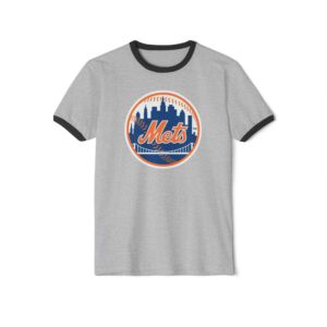 New York Mets Unisex Cotton Ringer T-Shirt