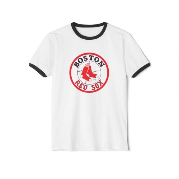 Boston Red Sox Unisex Cotton Ringer T-Shirt - Image 5