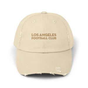 LAFC Unisex Distressed Cap