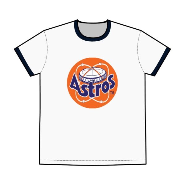 Houston Astros Men's Staple Ringer Tee - Image 5